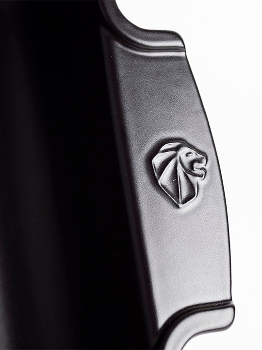 Appolia Plat four céramique individuel carré noir satin 18 cm Peugeot - Mathon - 5