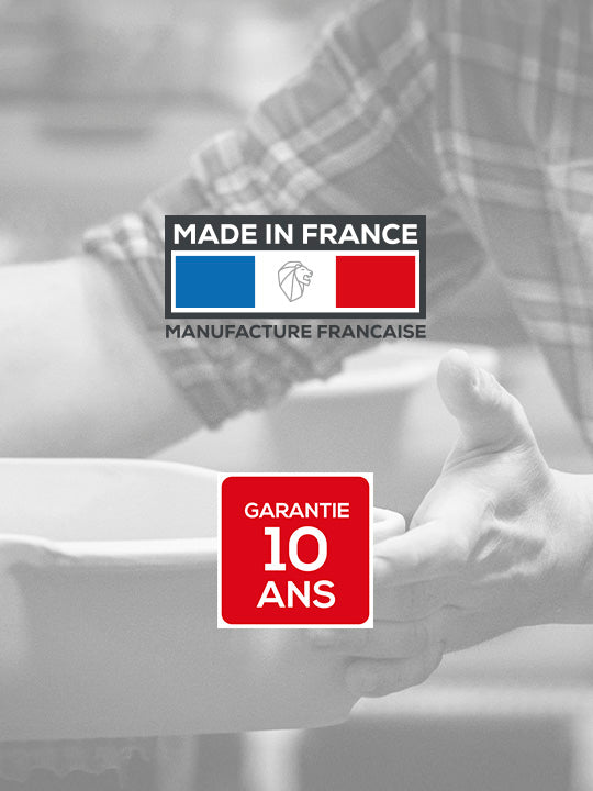 Linéa Plateau pour deux moulins, céramique, écru Peugeot - Mathon - 2