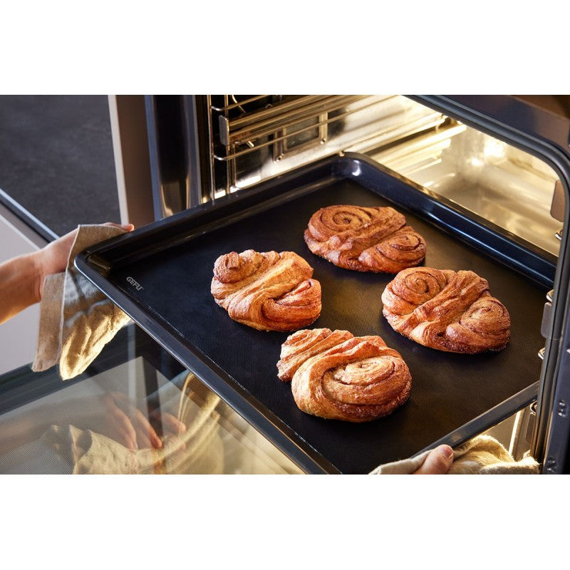 2 Feuilles de cuisson permanente en téflon et fibre de verre Gefu - Mathon - 3