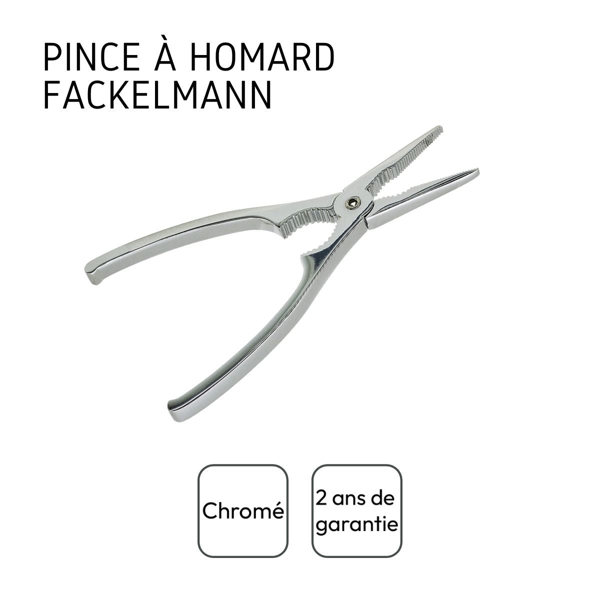 Ensemble de 2 Pinces à crustacés et à Homard 17 cm Fackelmann - Mathon - 4