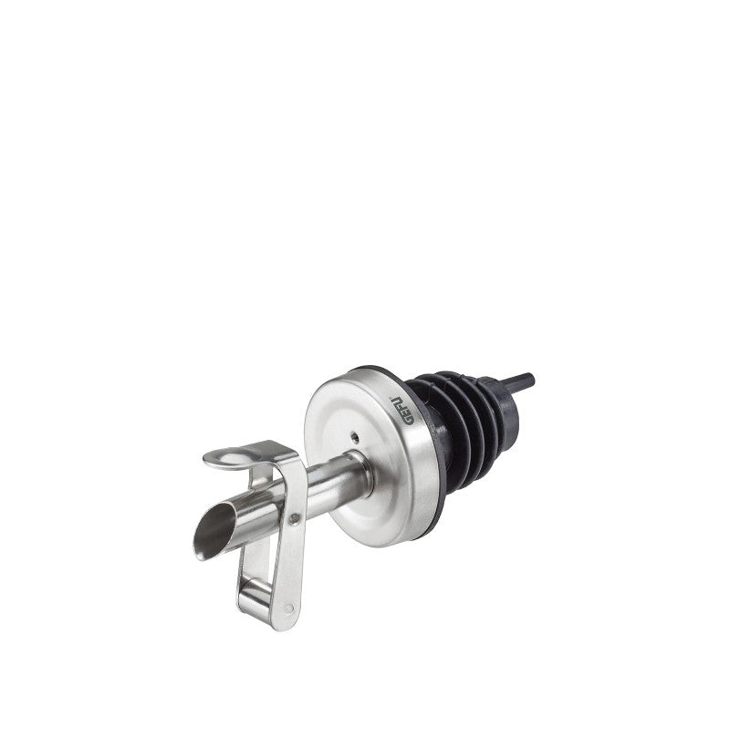 Bec verseur Seesaw en acier inoxydable et plastique noir Gefu - Mathon - 3