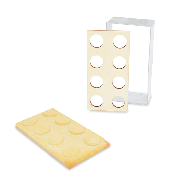 Emporte-pièce et embosseur Brique Scrapcooking - Mathon - 3