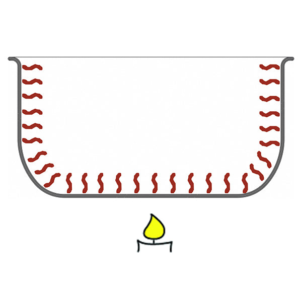 Poêle Cookway amovible 32 cm Cristel - Mathon - 3