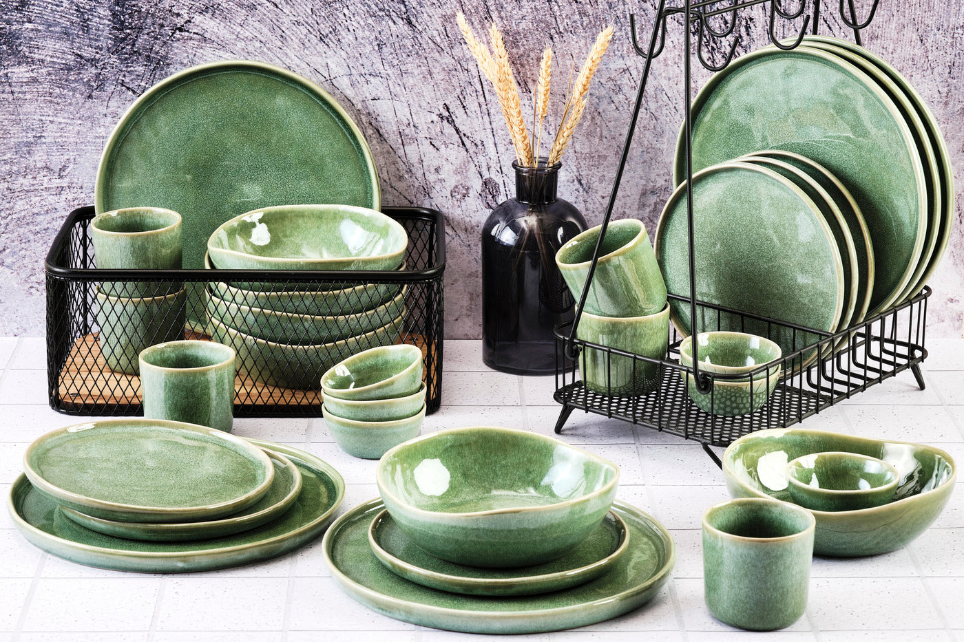 Service Complet MAGMA - 30 pièces - Menthe Björn - Mathon - 2