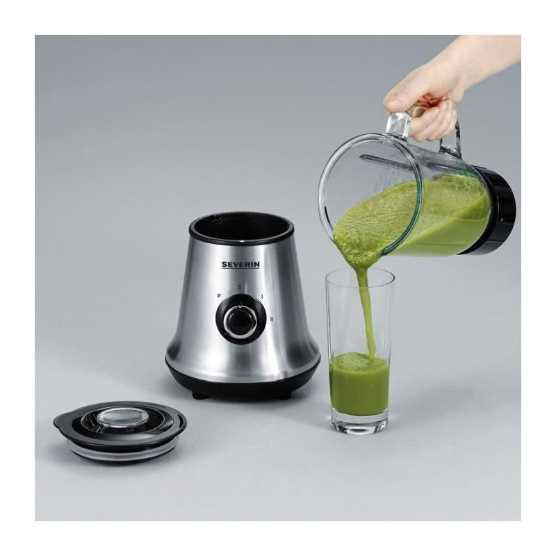Blender classique avec extracteur de nutriments - 500w - capacité 1l - lames inox Severin - Mathon - 3