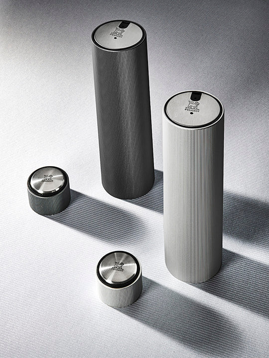 Line Reverse Tire-bouchon électrique rechargeable 100% automatique, alumunium, 21 cm - 8in. Peugeot - Mathon - 4