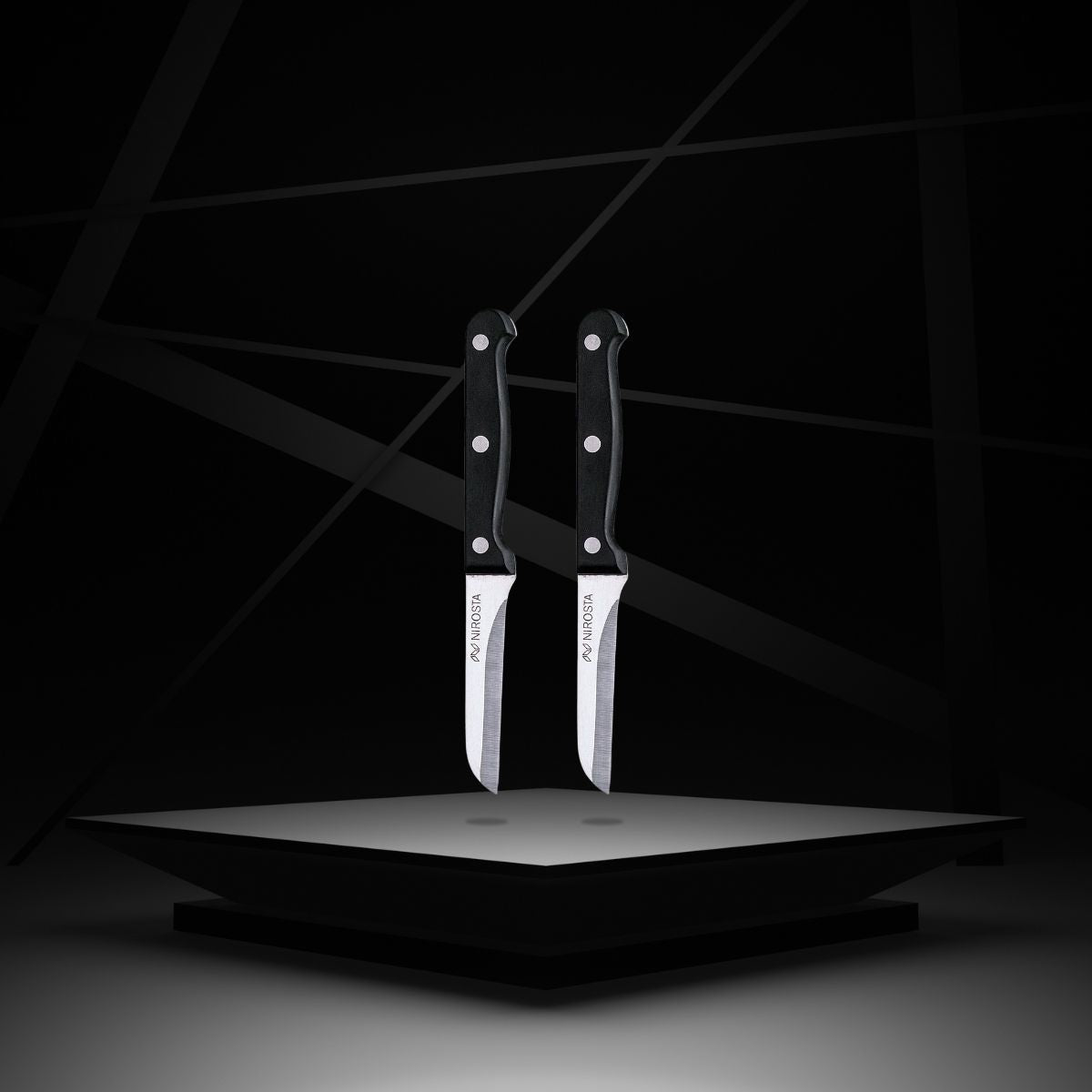 Lot de 2 couteaux à légumes 18 cm Nirosta - Mathon - 4