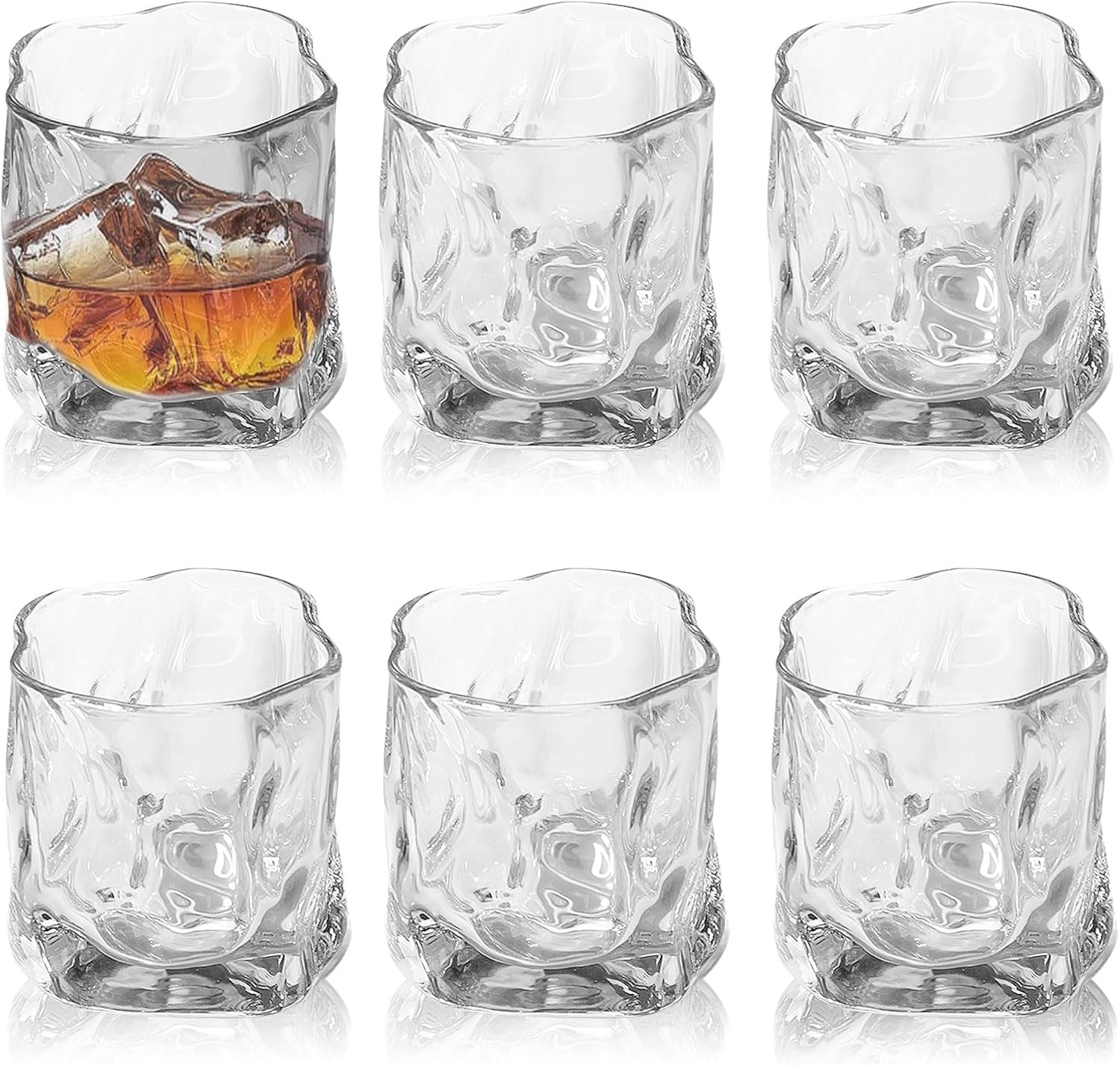 Lot de 6 Verres à Whisky Origami 200 ml Vendos85 - Mathon