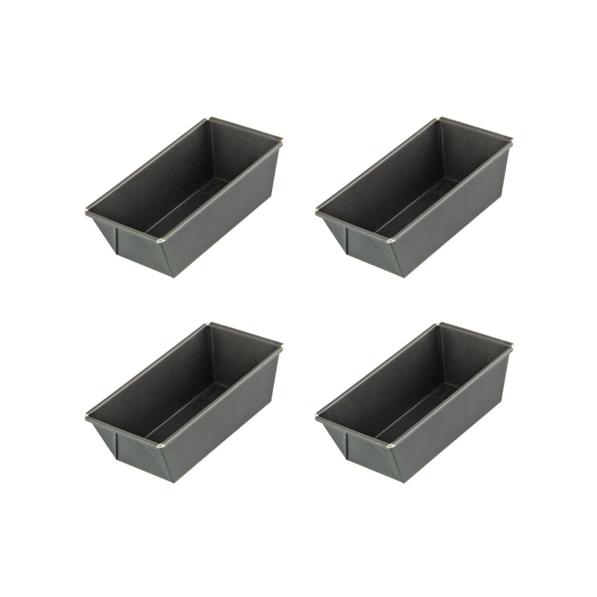 Lot de 4 mini moules à cakes 16 cm Zenker Special Mini Zenker - Mathon - 1