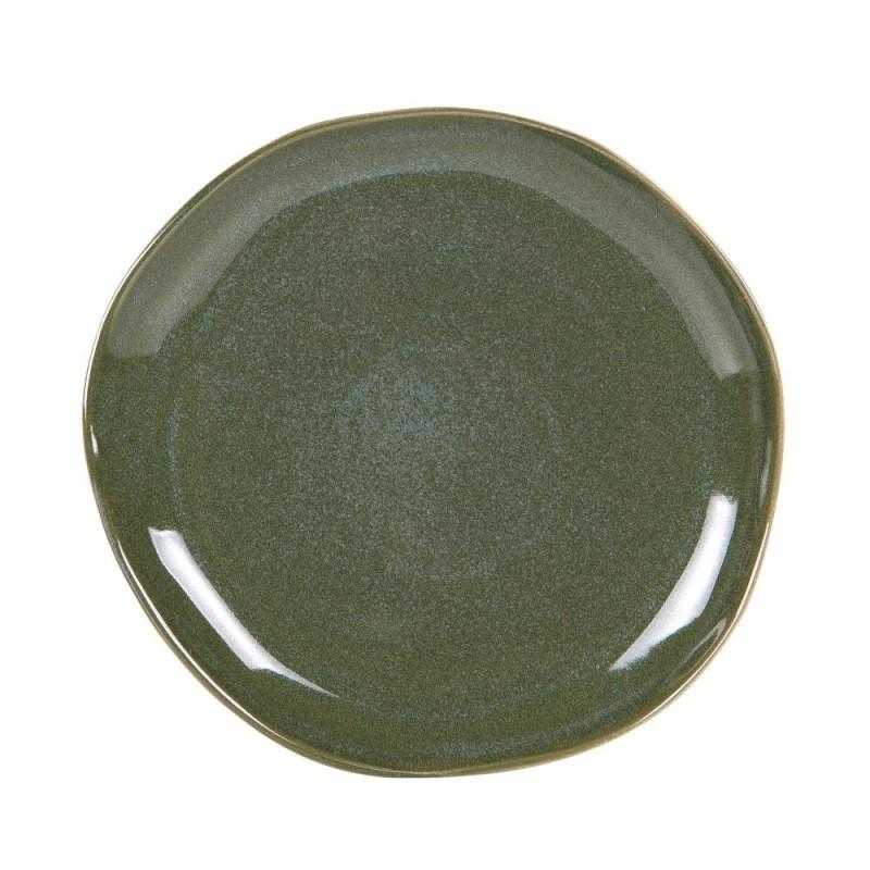 Assiette plate Symphony vert 27 cm (lot de 6) Table passion - Mathon - 2