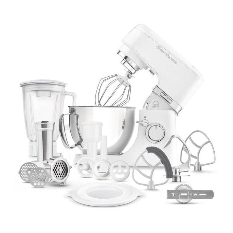 Robot Pâtissier Sencor Kitchen Champion Stm 6350wh - 1000 Watt - Blanc - 8 Présélections - Bol 4.5l SENCOR - Mathon - 2