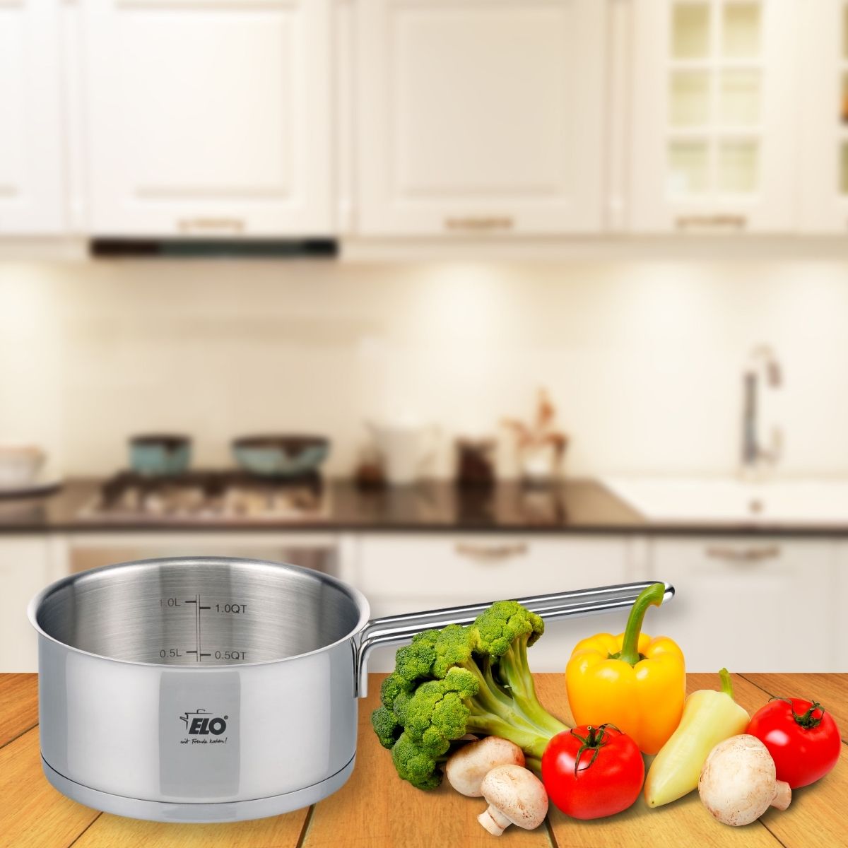 Casserole en inox 16 cm capacité 1,3 litres  Citrin Elo - Mathon - 2