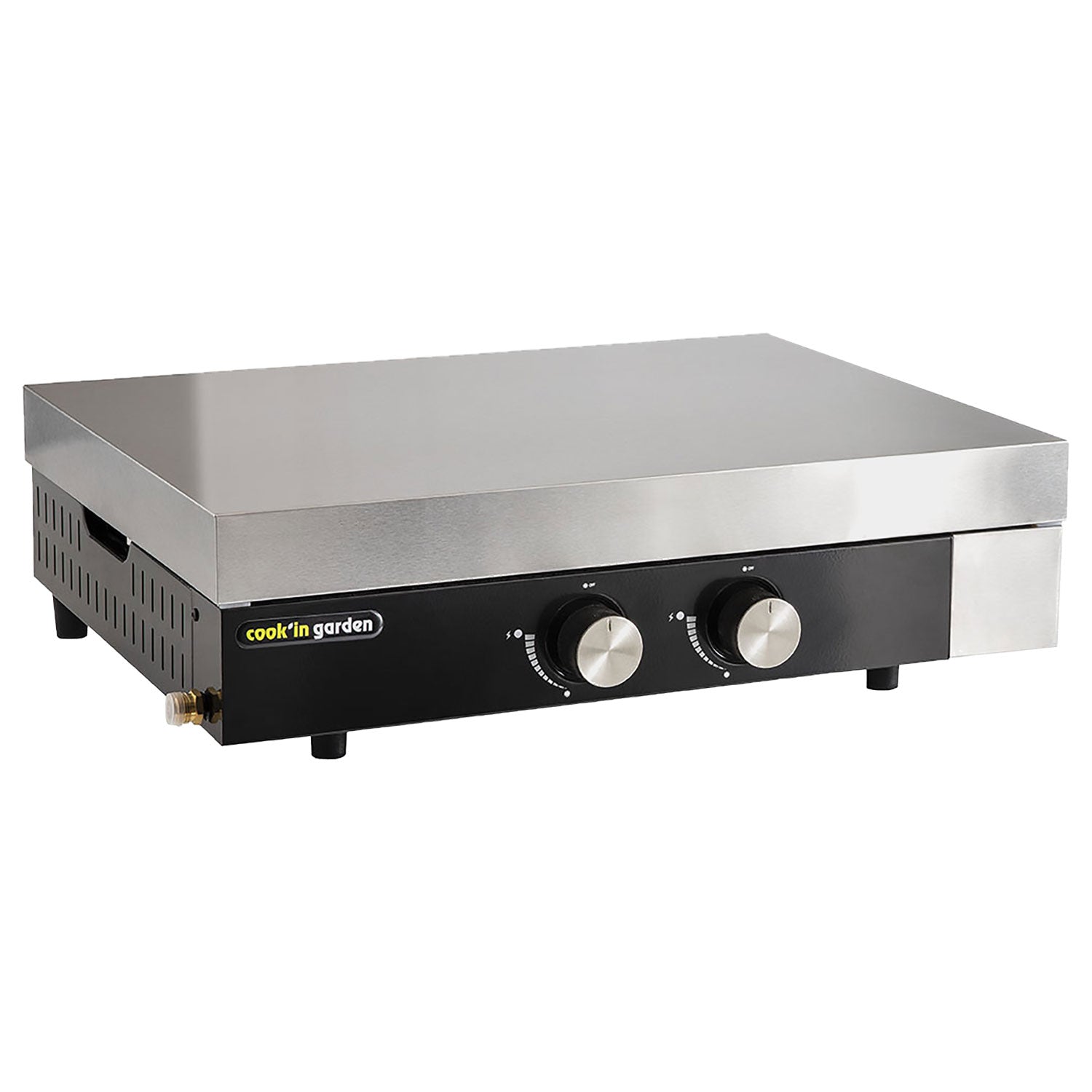 Plancha gaz en fonte FINESTA - 2 brûleurs Cook