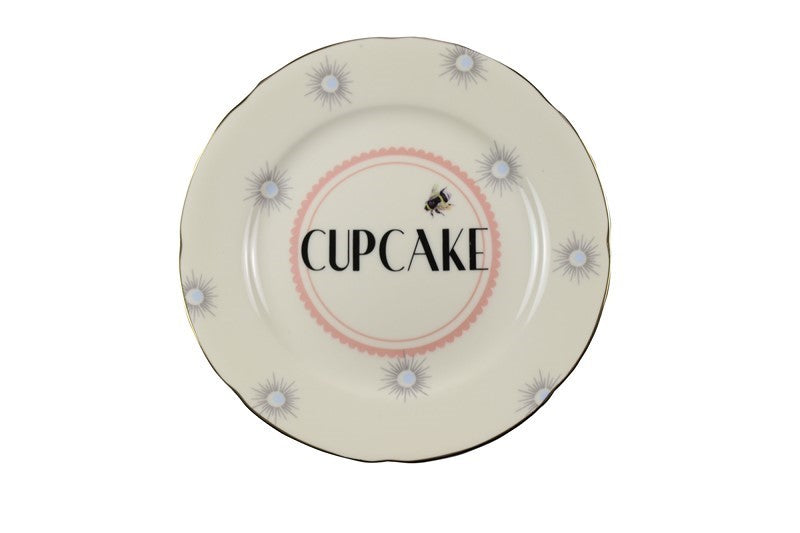 British Pomp - Coffret 4 assiettes 16,5cm Yvonne Ellen - Mathon - 8