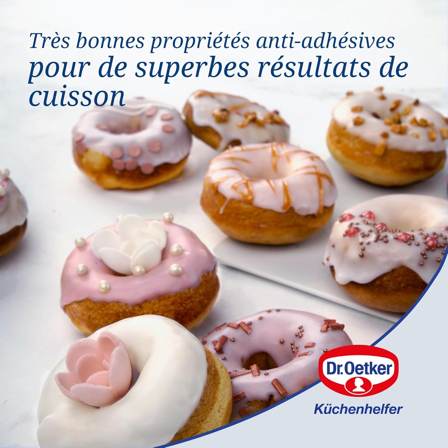 Ensemble de 2 Moules donut et bagel 12 empreintes 26,5 x 38,5 cm Dr. Oetker Tradition Dr. Oetker - Mathon - 2