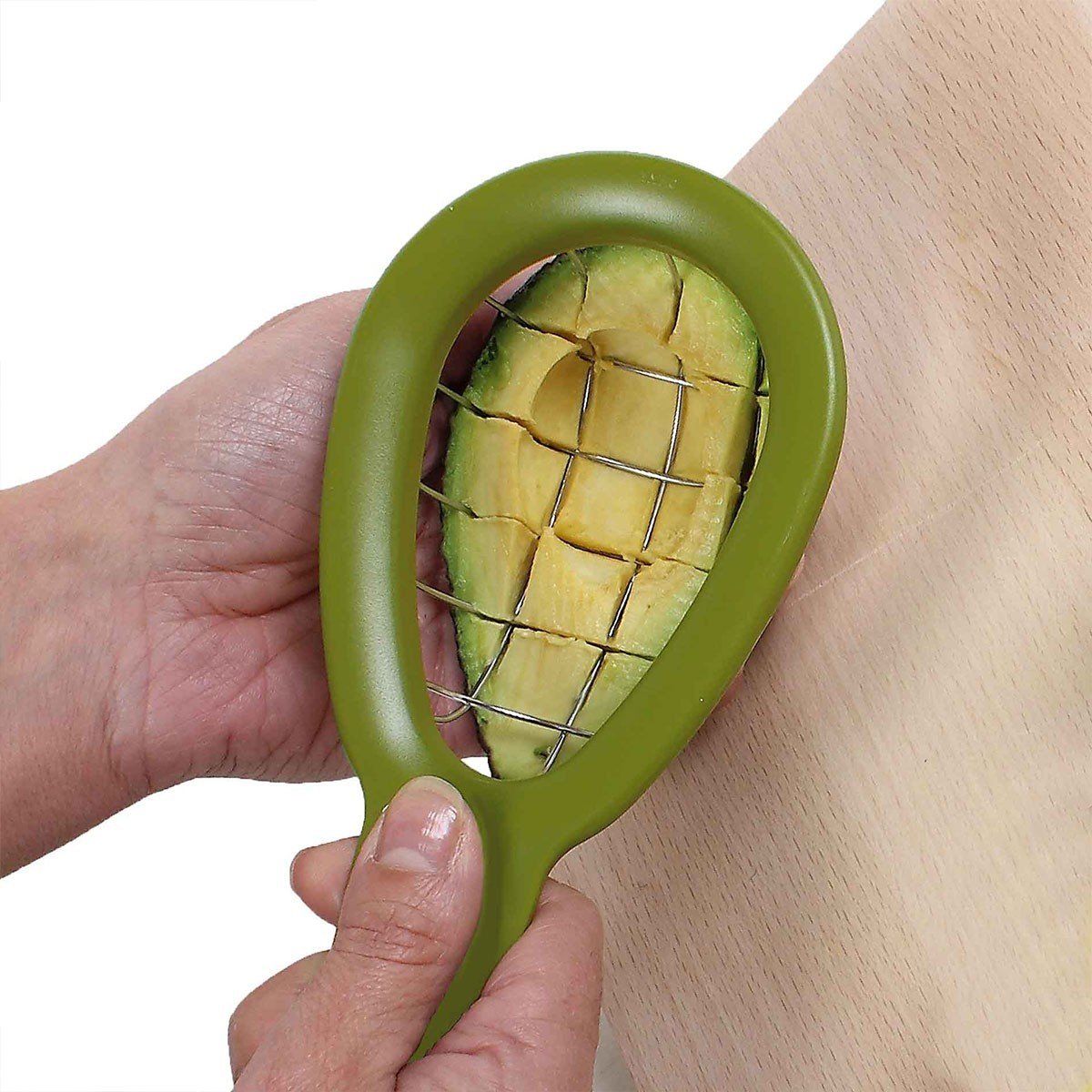 Coupe avocat en forme cube Astuceo - Mathon - 3