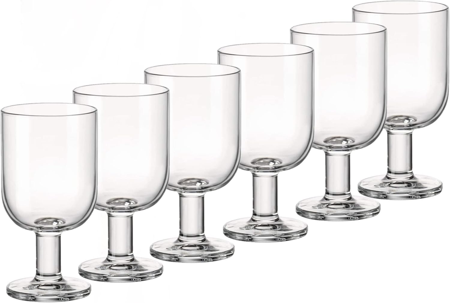 Lot de 6 verres à eau, HOSTERIA, 34,5 cl Bormioli Rocco - Mathon - 1