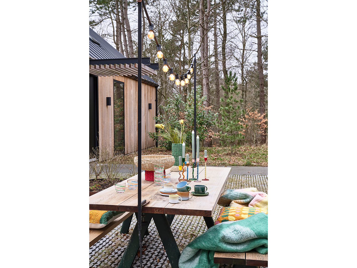 Set de 2 tasses espresso STYLES en grès Crème/Sabre Villa Collection - Mathon - 3