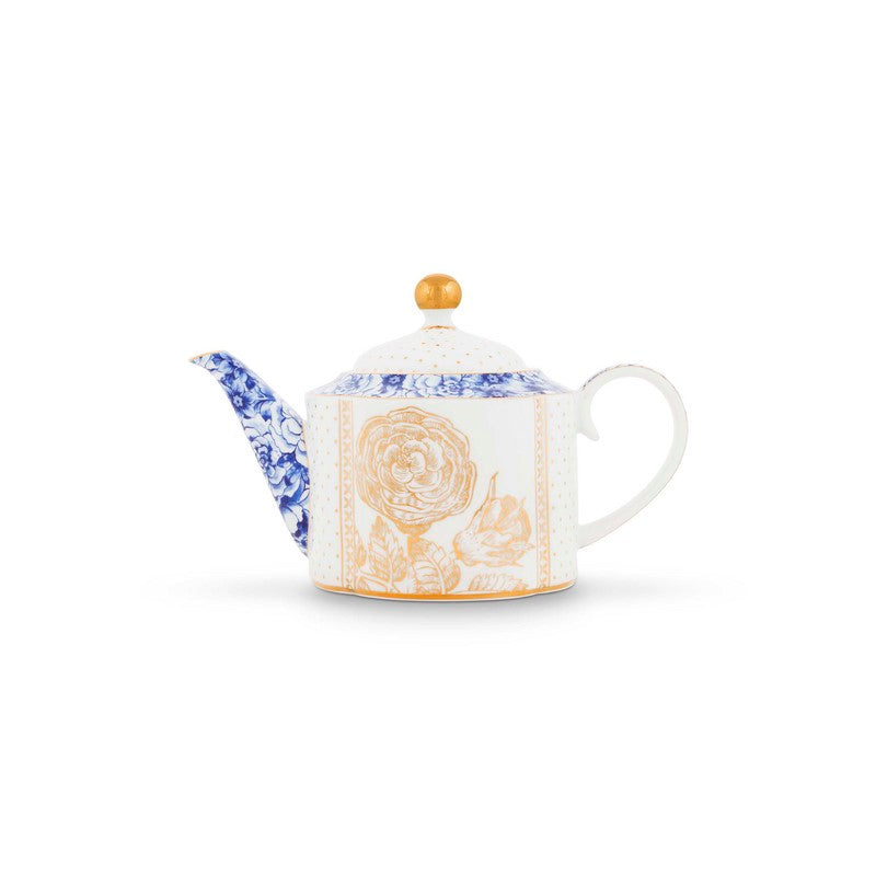 Théière Royal Blanc dots - 900ml Pip Studio - Mathon
