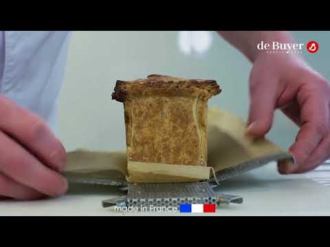 Moule à pâté croûte perforé inox Géo forme 24 cm De Buyer - Mathon - 7