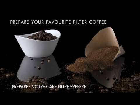 Machine à café filtre rouge 10 tasses 1050 W DCF02RDEU Smeg - Mathon - 4