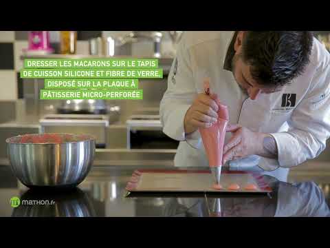 Lot Volette rectangulaire en inox avec tapis de cuisson en silicone Mathon - Mathon - 7