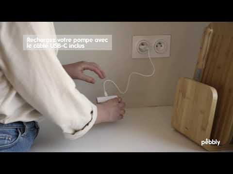 4 boîtes de conservation sous vide 460 ml, 800 ml, 1200 ml et 1900 ml et pompe sous vide Pebbly - Mathon - 6