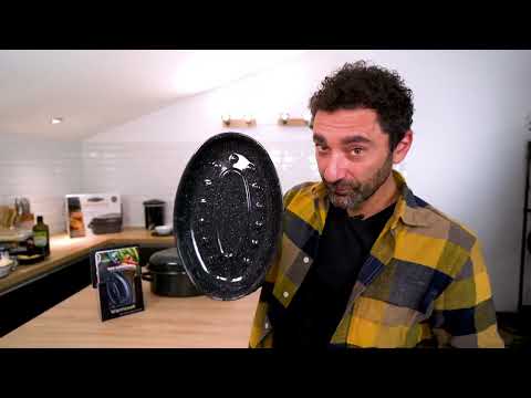 Roaster 4 8 personnes 46 cm Graniteware - Mathon - 7