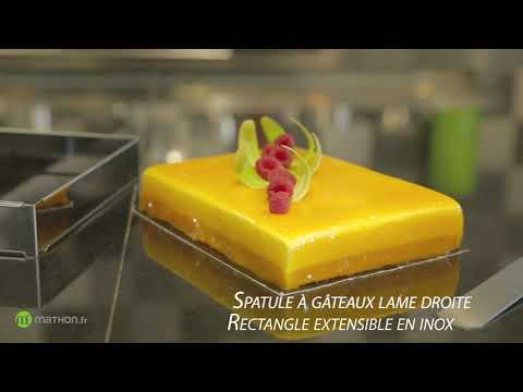 Rectangle à gâteau extensible en inox 25 à 46 cm Mathon - Mathon - 7