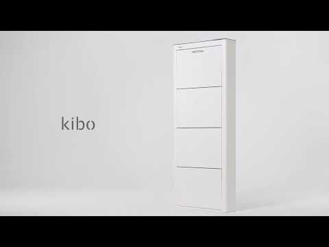 Meuble à chaussures KIBO 3 Compartiments, Noir Don Hierro - Mathon - 8