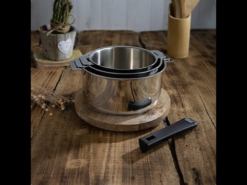 Faitout inox Mutine sans manche 26 cm 6,6 L Cristel - Mathon - 6