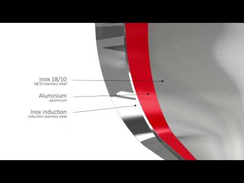 Wok tout inox Castel