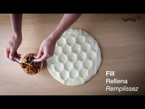 Kit 19 petits fours avec découpoirs et roulettes Lékué - Mathon - 5