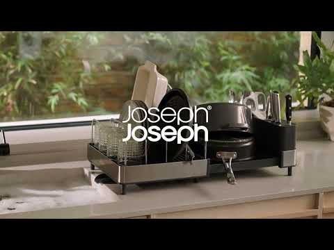 Égouttoir à vaisselle extensible en acier inoxydable  Joseph Joseph - Mathon - 9