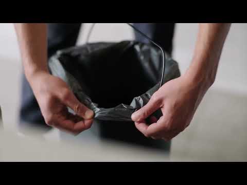 Poubelle à pédale Arc 30 L noir carbone Joseph Joseph - Mathon - 6