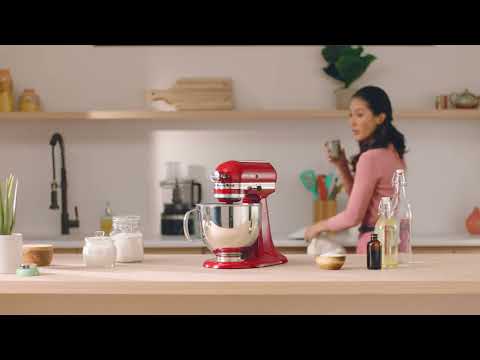 Robot pâtissier multifonction Artisan Rouge Empire 300 W 5KSM125EER Kitchenaid - Mathon - 5