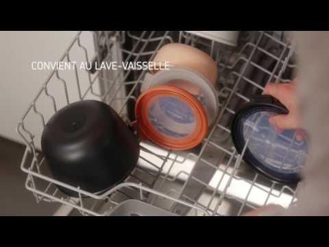 Bol multifonction Cirqula 1000 ml Nordic Black Mepal - Mathon - 2