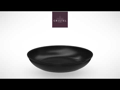 Lot poêle Cookway 32cm avec poignée, anse et couvercle Cristel - Mathon - 5