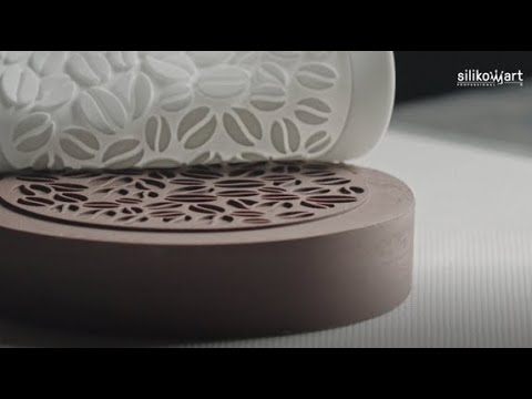 6 moules en silicone décor mini love 7 cm Silikomart - Mathon - 5