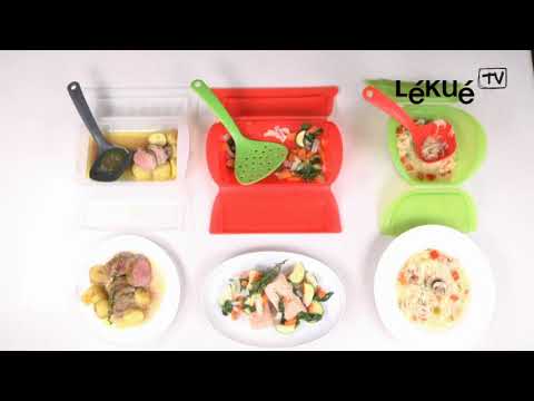 Papillote silicone avec filtre 26 cm Lékué - Mathon - 5