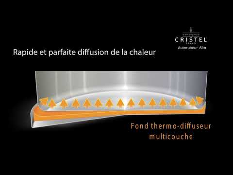 Autocuiseur inox Alto 24 cm 6 L Cristel - Mathon - 4