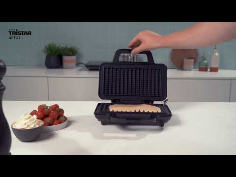 Appareil à gaufres en forme de frites - Wafle stick 1000 W Tristar - Mathon - 6