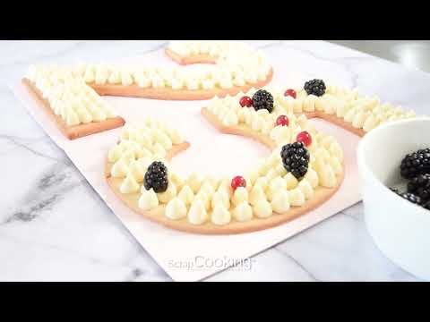 Kit Number cake - 9 chiffres Scrapcooking - Mathon - 2