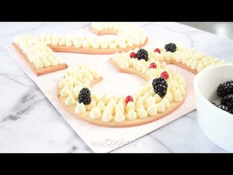 Kit Number cake - 9 chiffres Scrapcooking - Mathon - 2