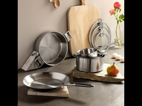 Poêle haute inox antiadhérente Strate sans manche 28 cm Cristel - Mathon - 4