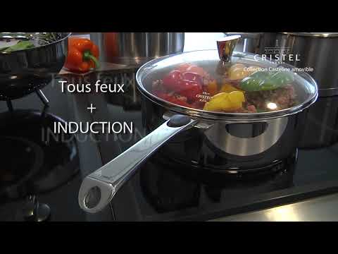 Casserole inox Casteline sans manche 18 cm Cristel - Mathon - 5