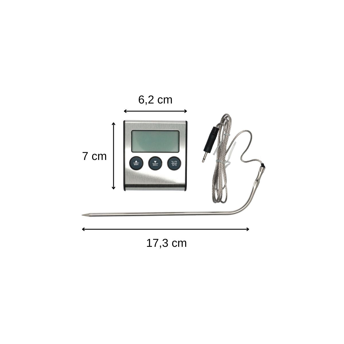 Thermomètre digital à sonde