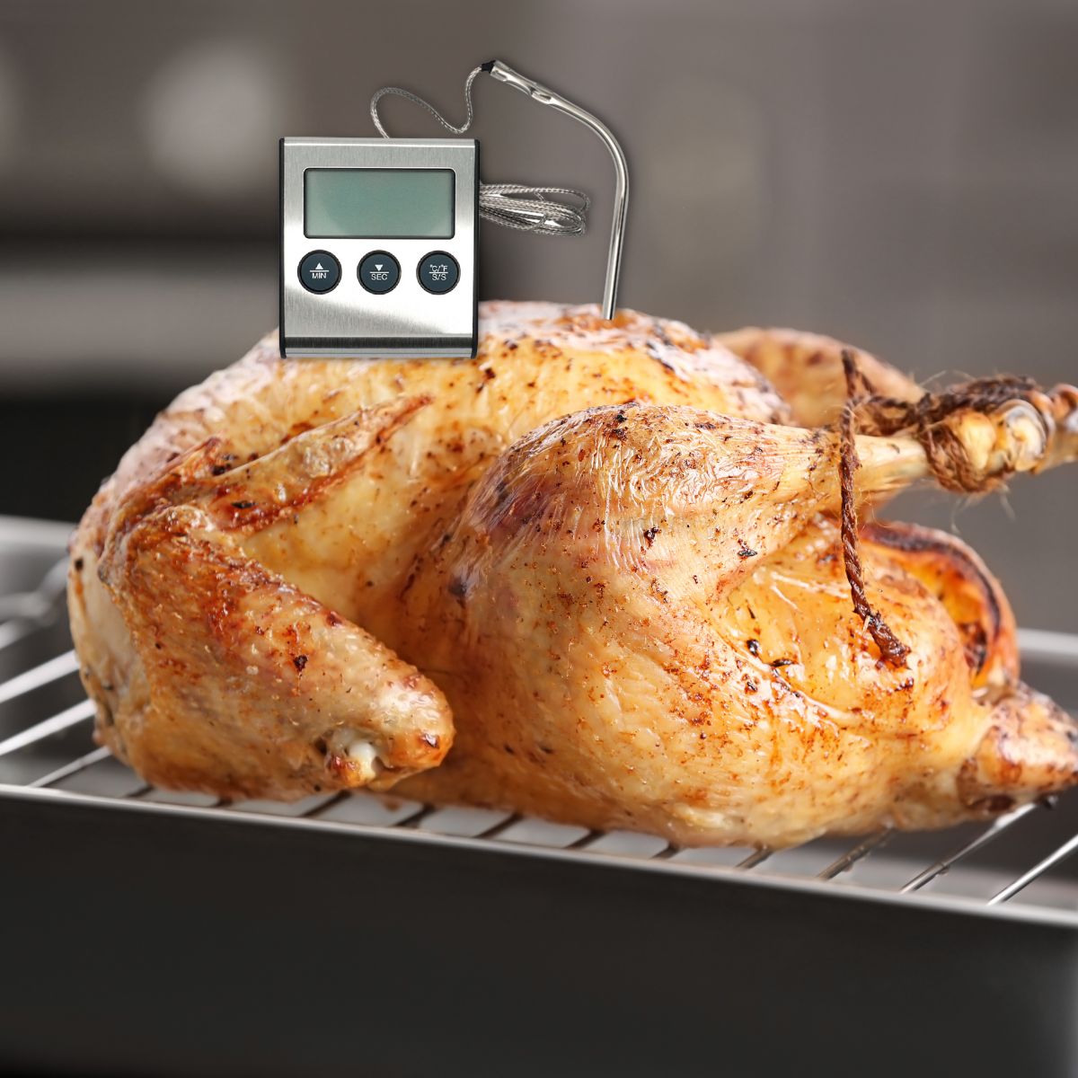 Thermomètre de cuisine digital - Sonde de cuisson