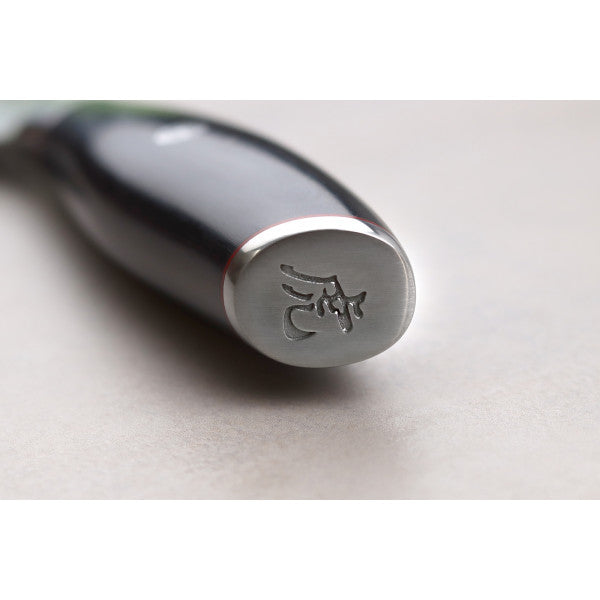 Couteau modèle santoku Wusaki Fujiko Black 18cm manche en pakka Wusaki - Mathon - 6