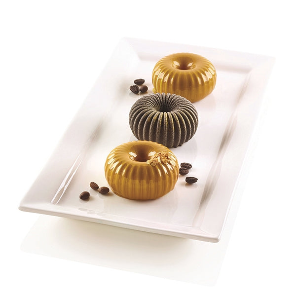 Moule silicone 6 mini gâteaux Mini Raggio Silikomart - Mathon - 1